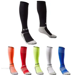 Kids Long Soccer Socks Sports Team Tube Compression Stockings Knee High Football Socks Towel Bottom for unisex Youth 7-13 Years Cotton top