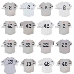 QQQ8 AIR01 1999 RETRO 2 DEREK JETER JERSEY 13 Alex Rodriguez 42 Mariano Rivera 22 Roger Clemens 46 Andy Pettitte 2001 WS 빈티지 야구 유니폼