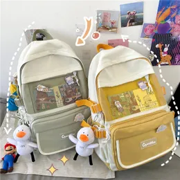 Backpack 2023 Student Backpacks Female Korean Version Bags For Teenage Girl Cute Travel Rucksack Bag Women Bookbag Mochila