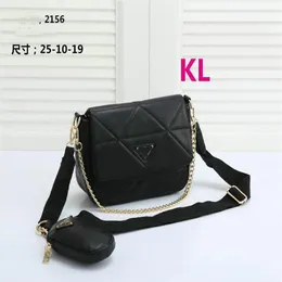 Topp tre -stycken Kvinnor Single Shoulder Bag Den mest multi Pocket Accessory Nylon Leather Messenger Cross Body Women's Handbag 2665