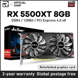 AMD RX5500XT 8GB D6 Gaming Graphics Card with 8G/GDDR6 Memory Radeon RX 5500 XT 8GB GPU Frequency DirectX12 3D