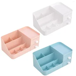 Storage Boxes Plastic Desktop Multi Purpose Desk Organizer For Home School Office