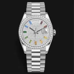 Nuovi orologi di lusso di alta qualità moda abito casual da donna orologio per donna Lady Quartz Fancy diamond Mens watch Business military256R