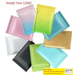 remark color when order white black matte pack bag Resealableremark color when order white Aluminum Foil Bags plastic packing bag Smell