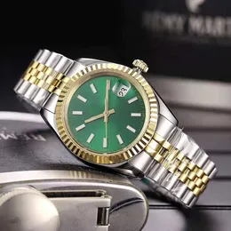 Mens Watch Automatic Mechanical Wristwatches 36/41Mm 904L All Stainless Steel Green Dial Watches Folding Clasp Womens Waterproof Wristwatch Montre De Luxe