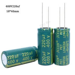 1pcs 400v220uf Volume 18x40mm Aluminium Capacitor anverter inverter