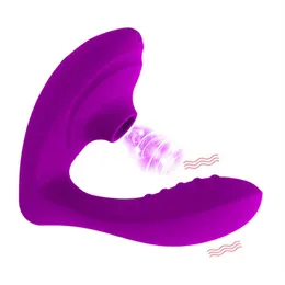 Skönhetsartiklar klitoris sugande vibrator g spot clited dildo vibratorer vattentät laddningsbar klitoris stimulator Dual motorisk sexig leksak för kvinnor