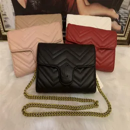 2020 Bolsa Indentação Flor Small Square Package Leisure Saco de ombro de corrente selvagem MS MS MESSENGER SACOS 2019 NOVO Europeu e 250h