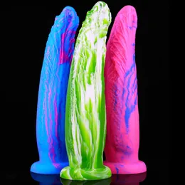 Schönheitsartikel Große Zungendildos Analdildo G-Punkt Penis Fake Cock Strapon Butt Plug Erwachsene Produkte sexy Spielzeug für Frauen Männer Anus Höhepunkt Dick