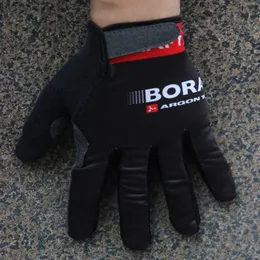 Winter Fleece Thermal 2016 Bora Argon 18 Pro Team Black Red Cycling Bike Gloves 자전거 젤 충격 방지 스포츠 전체 손가락 장갑 279V