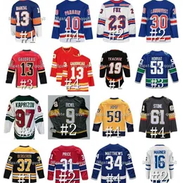 Q888 Yoth Kids Hockey Jersey Women Cole Caufield Yanni Gourde O'Reilly Stamkos Artemi Panarin Adam Fox Clauude Giroux Alex Tuch Fleury Nathan