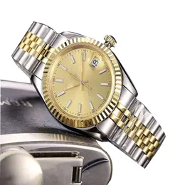 Klassiek herenhorloge Automatische mechanische horloges 41 mm 36 mm volledig roestvrij staal Zakelijk polshorloge Bandje verstelbaar Montre de Luxe Zelfopwindende modehorloges