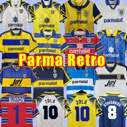 Parma Calcio Retro maglia da calcio palma maglie da calcio vintage kit STOICHKOV buffon veron 01 02 03 93 95 97 98 99 00 2001 2002 1998 1999 1995 1997 1993 1998 1994