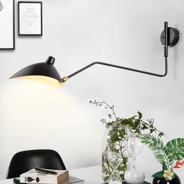 Wall Lamp Creative Living Room Bedroom Office Cafe Light Restaurant Bar Sitting Study Retro Nordic Iight