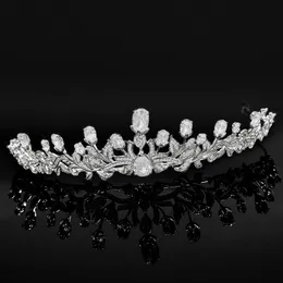 Luxury Bridal Wedding Crown Headband Crystal Tiaras and Crowns for Bride Hair Accessories Crystal Jewelry Party Gift