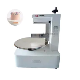 Kitchen Automatic Round 8inch Cake Ice Cream Coating Machine Birthday Cake Bread Butter Smearing Spreading Maker