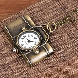 Pocket Watches 7018Fashion Retro Trend Trend Camera Camera Patter