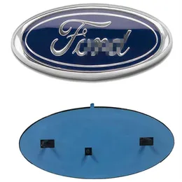 2004-2014 Ford F150 Przednia kratka tylna klapa ogonowa Ovel 9 x3 5 Odznaka naklejki również pasuje do F250 F350 Edge Explo283o