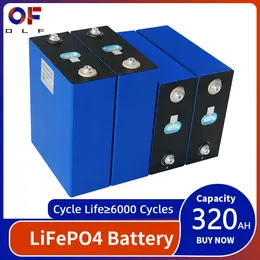 New 3.2V 320ah 310Ah Lifepo4 Battery DIY 12V 24V 48V Solar Energy Saving System Boat Off Grid Rechargeable Inverter Battery Cell