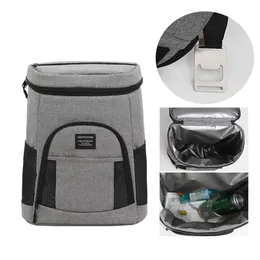 Chłodnica termiczna izolowana torba piknikowa Wzór funkcjonalny do pracy Podróż plecak plecak lunch bolsa termica loncheras2707