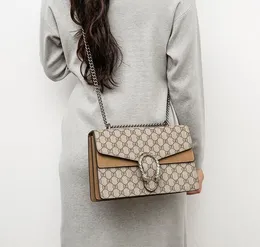 Designväskor shopping 2022 kvinnors väska handväska handväskor begränsad stil kedja pu äkta läder axel diagonal guccis för kvinna crossbody väskor kvinnlig handväska tote