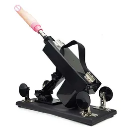 Máquina de arma de brinquedo sexual feminina telescópica totalmente automática puxando e inserindo simulação pênis masturbação aparelho divertido produtos para adultos