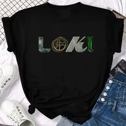 Herr t-shirts superhjälte loki brev tryck t shirt män rolig gud av skada loki grafiska tees skjorta sommar toppar tecknad t-shirt man t230103