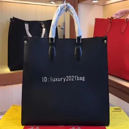 2021 de alta qualidade designer moda bolsas luxo bolsas onthego saco feminino marca estilo clássico sacos ombro271t