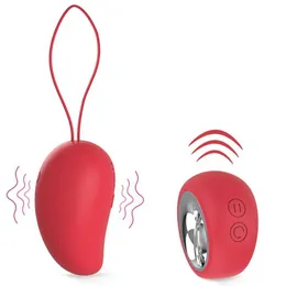 Itens de beleza controle remoto sem fio ovo vibratório ovo vestível G-spot Kegel Treinando bolas