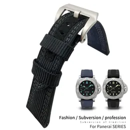 26mm Hight Qualität Nylon Stoff Neue Stil Uhr Band Für Pam985 Edelstahl Pin Schließe Nadel Schnalle Wasserdicht Armband für Männer F181Z