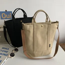 Abendtaschen Hylhexyr Damen Umhängetasche Einfache Einfarbige Tote Große Kapazität Handtasche Vielseitige Student Messenger Canvas mit Reißverschluss