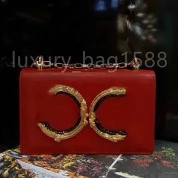7A Top Slant Designer Women's Bag Luxury Mini Black Gold Chain Shoulder Bag Classic flip clutch purse313m