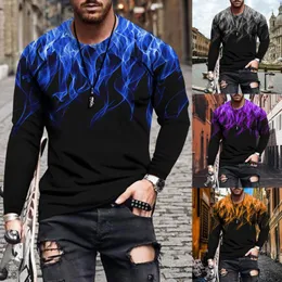 قميص القمصان للرجال للرجال Camiseta Hombre الخريف رقيقة عارض O.