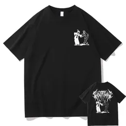 Męskie koszulki Ghostemane Tshirt Suicideboys t-shirty Pouya T-shirt mężczyźni kobiety moda Hip Hop Rap Tee Rock Punk bawełna męska topy T230103