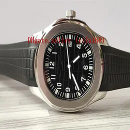 Fabrika Tedarikçisi Nautilus Lüks Saat Aquanaut 40mm 5167A-001 Siyah Kauçuk Bantlar Mekanik Otomatik Erkek Saatler S237G