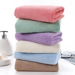 Toalha Microfibra de algodão puro Face para adulto Lavagem de banheiros Homens e mulheres Soft Absorvent Free Lint