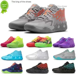 2023 MB.012023MB.012023 Top Basketball shoesRunning Shoes Sport Shoe Grade School Mb01 Rick Morty Kids Lamelo Ball Queen City Red For Sale Size 4.5-12