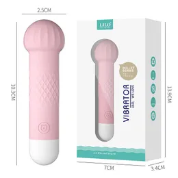 Sexspielzeugvibrator Die Genie Family USB Frequency Conversion weiblicher Masturbator Süßes wasserdicht
