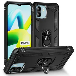 Armor Phone Cases For Xiaomi MI 13 12T 11T POCO M4 Redmi Note 12 11 A1 10A 10C Pro 5G Ring Stand Kickstand Shockproof Case