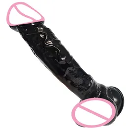 Güzellik ürünleri büyük yapay penis kadın anal fiş siyah seksi oyuncaklar erkekler için yetişkinler 18 seksi oyuncak kadın mastürbatorlar penis vantuz dildos kadın eşcinsel