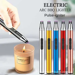 LIGHTERS المطبخ 2022 NEW USB Electronic Electronic Pulse Aromatherapy Candle Kitchen Kitchen 0103