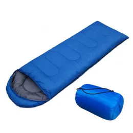 Outdoor Sleeping Bags Warming Single Sleeping Bag Blankets Envelope Camping Travel Hiking Blankets Sleeping Bag ZZA650 Sea 229p