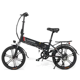 electric bike dropshipping ebike 20 inch 48V 350W 10.4AH folding motor bicycle 7speed bicycle