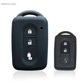 For Nissan Tiida Silicone Key Holder Keychain for Nissan NV200 Pathfinder R51 Qashqai G10 Key Car Accessories Case Cover Shell