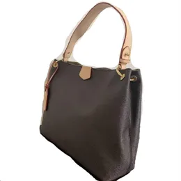 Handväskor Designer Classic Shoulder Bags Tote Bag Handbag Ladiess Ryggsäck Ladies Walls Brown Leather Clutch Fashion Wallet Size 273s