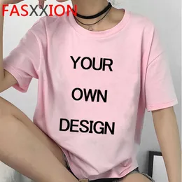 Men's T-Shirts Customized Your Own Design Unisex T Shirt Men Women Custom Your Print Photo T-shirt Couple DIY Graphic Tshirt Male Female T230103