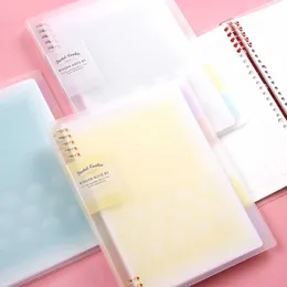 1 Pc Macaron Pastel Cookie Note Book Loose Leaf Inner Core A5 B5 A4 Paper Diary Plan Binder Office School Supplies Ring