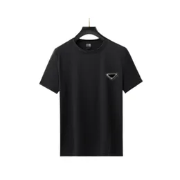 Модная мужская футболка летняя короткая рукава топ европейская американская футболка для печати мужчина женщин пары качественные повседневные дизайнерские одежды
