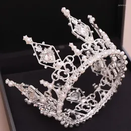 Headpieces som säljer full cirkel krona brud bröllop tiara