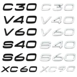 3D AWD T3 T5 T6 T8 LOGO Emblem Badge Decal Car Sticker för Volvo C30 V40 V60 S40 S60 XC60 XC90 XC40 S80 S90 S80L S60L CAR STYING24555